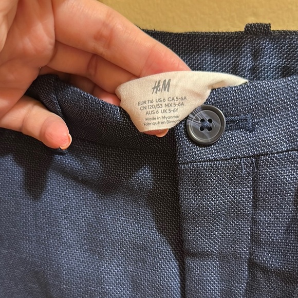 H&M formal Blue pants - Picture 2 of 5
